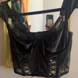black corset
